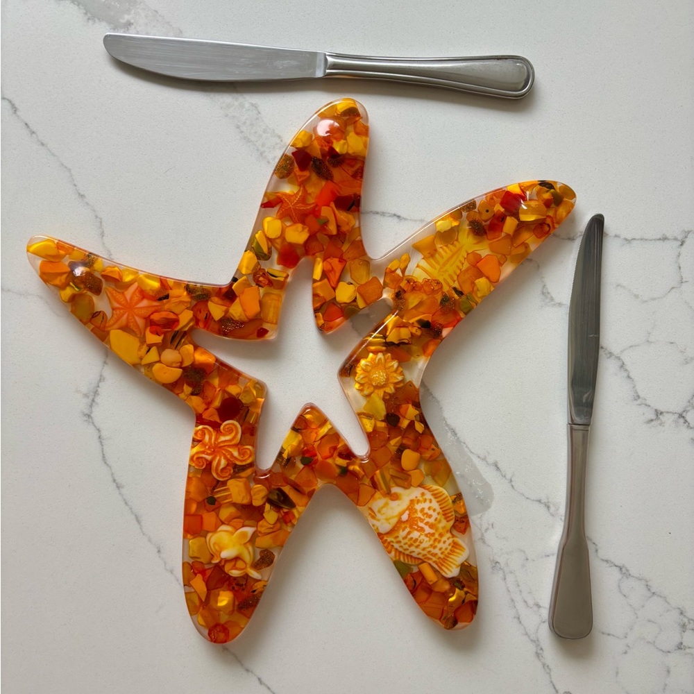 Sobral Resin Starfish Trivet